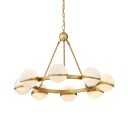 Loft Industry Modern - Circuit Circle Chandelier